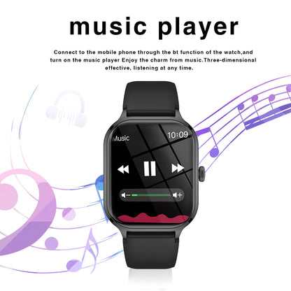 Smart Watch Bluetooth Call Fitness Tracker Sports Modes Notifications for iOS Android