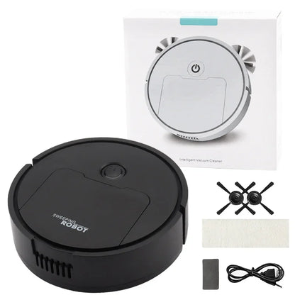 Automatic Sweeping Robot Vacuum – 3-in-1 Mop, Suction & Smart Home Cleaner