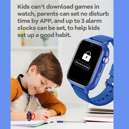 4G Kids Smart Watch with GPS, Video Call, SOS, Camera & Location Tracker