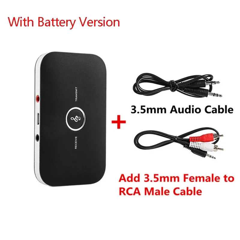 Moktan Sabai Bluetooth 5.0 Audio Transmitter Receiver AUX RCA USB Wireless Adapter