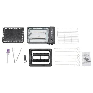 Moktan Sabai Portable Butane Grill Stove with Grill Net Outdoor Camping Traveling Trekking BBQ