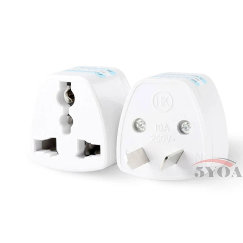 Moktan Sabai Universal Travel Plug Adapter EU US AU to UK 3 Pin AC Power Converter