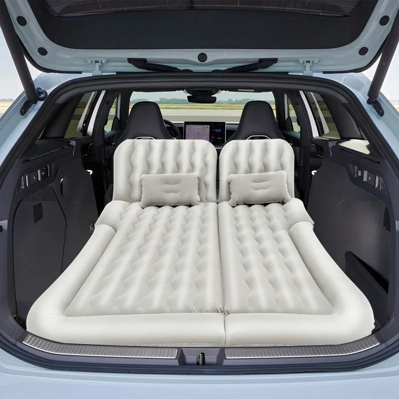 Moktan Sabai Portable Air Mattress with Pump Inflatable Car Bed SUV Back Seat Camping Travel