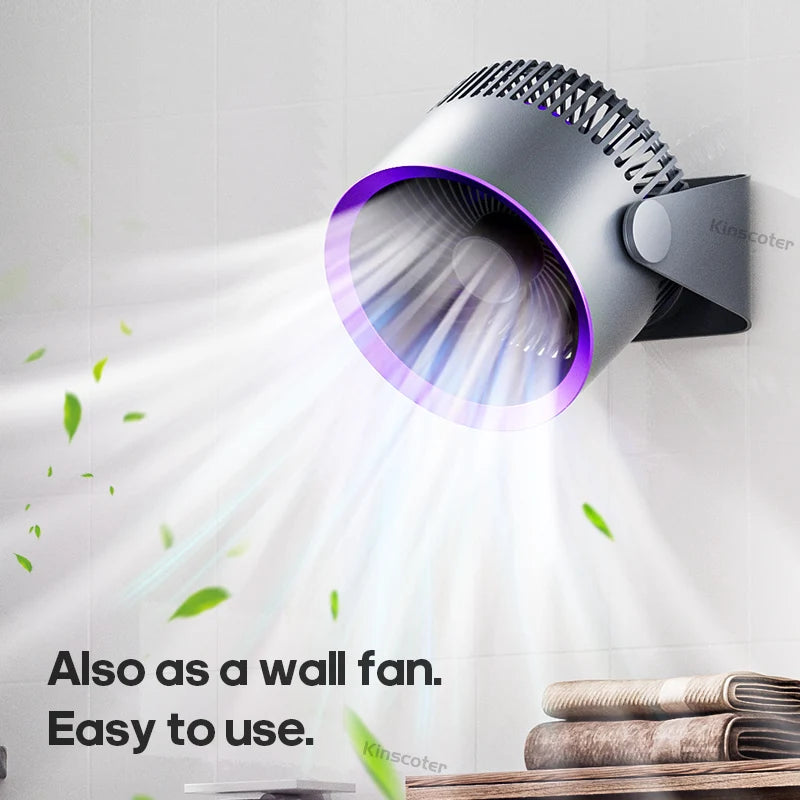 Moktan Sabai Portable Fan | Battery Operated Personal Fan with 4000mAh Rechargeable Battery | Lightweight Design for Indoor and Outdoor Cooling