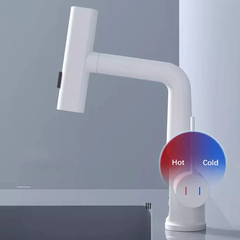 Moktan Sabai Pull Out Waterfall Kitchen Faucet Digital Display Hot Cold Mixer Sink Tap