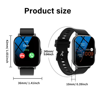 Smart Watch Bluetooth Call Touch Screen Fitness Tracker Sports Watch for Android