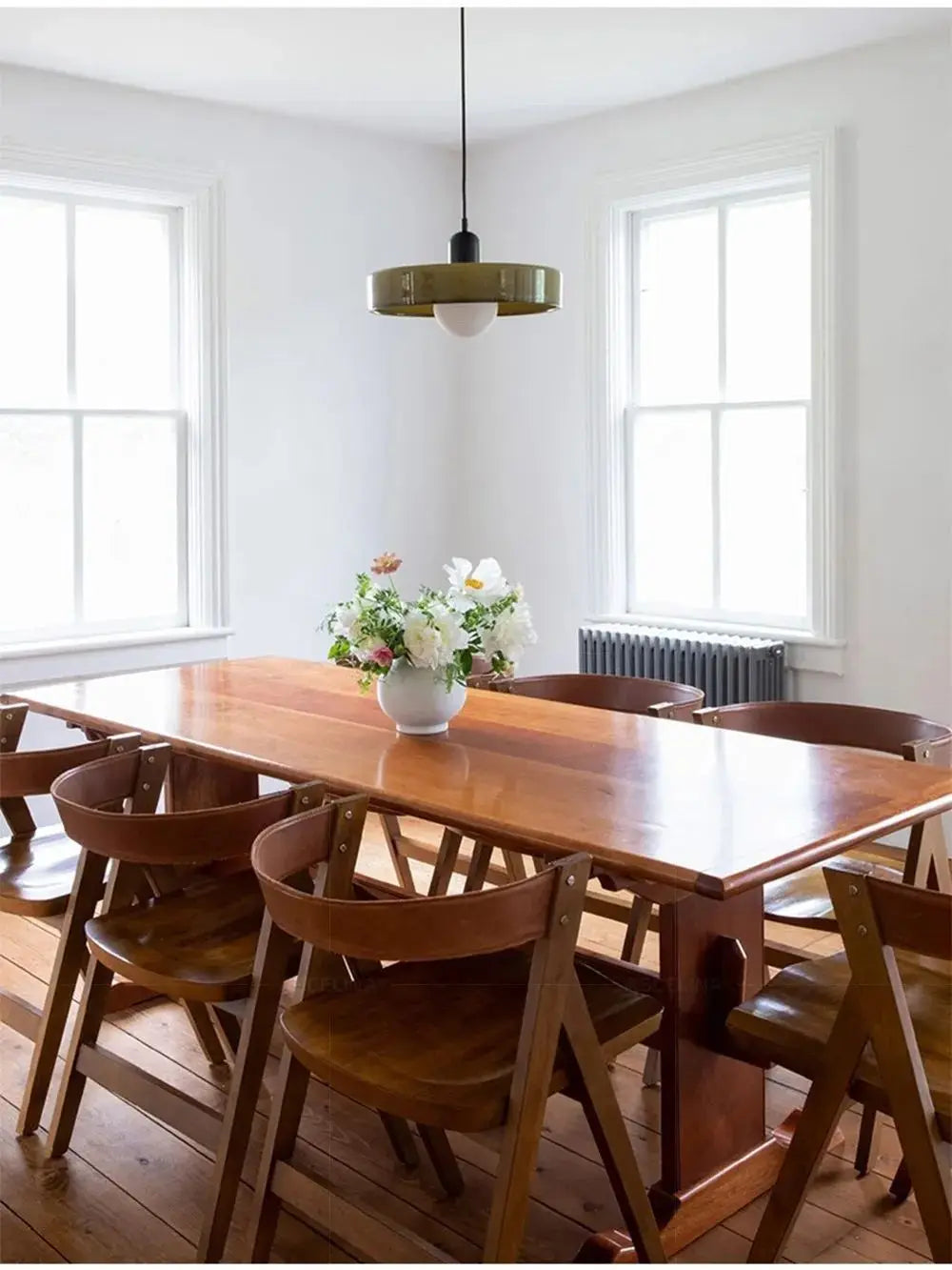Moktan Sabai Nordic Bauhaus Glass Chandelier – Retro Dining Room Pendant Light for Living Room
