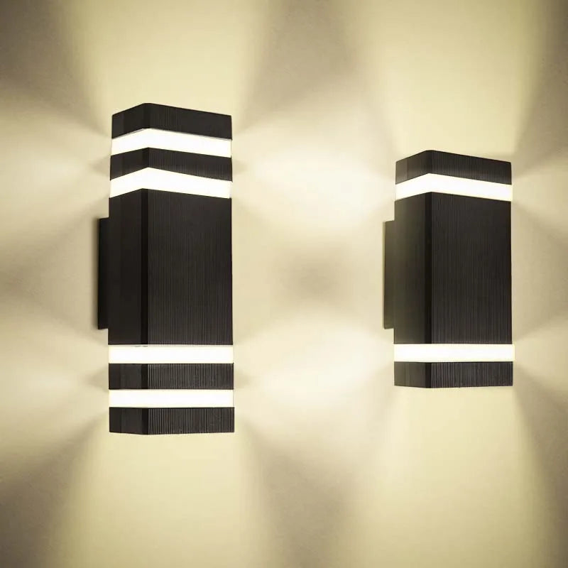 Moktan Sabai LED Outdoor Waterproof Wall Light | E27 Exterior Porch Stair Lamp Fixture