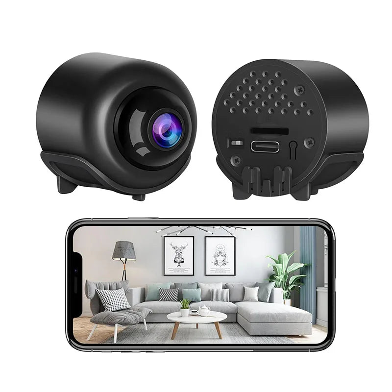Moktan Sabai 1080P HD Mini WiFi Security Camera Indoor Baby Monitor Night Vision IP Cam