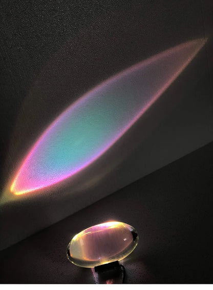 Italian Designer LED Crystal Table Lamp Egg Shape for Bedroom Decor & Gifting