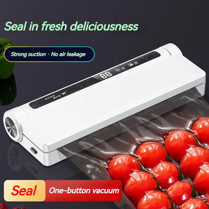Automatic Vacuum Sealer Machine Strong Suction Food Saver No-Bag Selection Needed