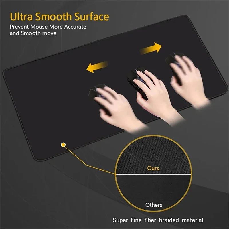 Moktan Sabai XXL Extended Gaming Mouse Pad Large Desk Mat Keyboard Pad Non-Slip Hexagon Design