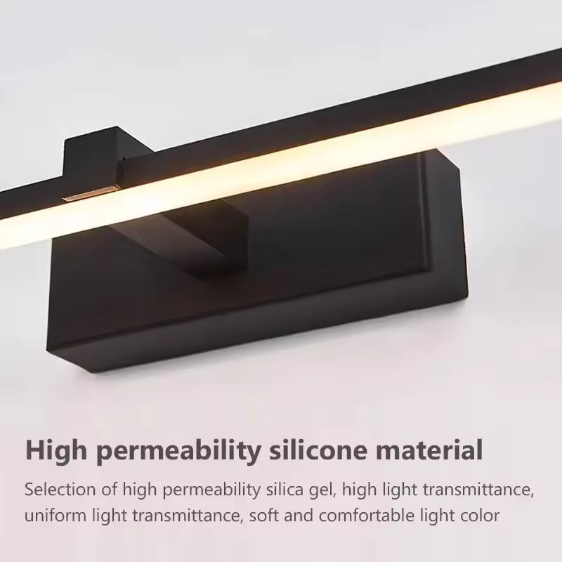 Moktan Sabai Brass LED Picture Light 12"-60" 2700K Modern Art Wall Lamp