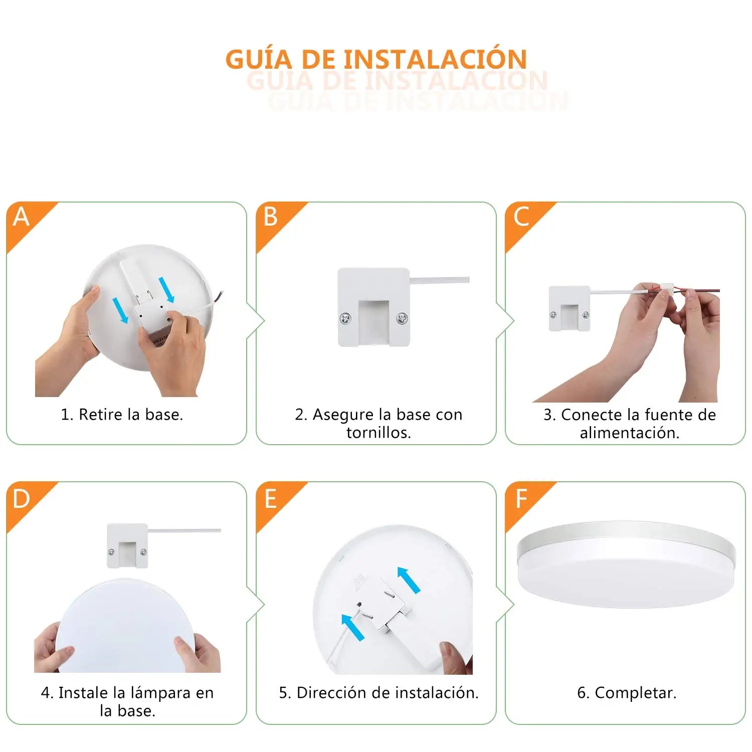Moktan Sabai Ultra-Thin Round LED Ceiling Light 6500K Waterproof Flush Mount Modern Lamp