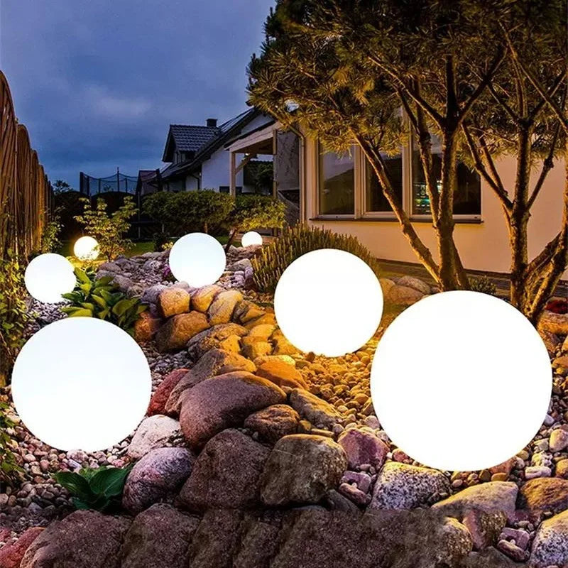 Moktan Sabai Solar LED Garden Ball Lights Outdoor RGB Floating Pool Lawn Decorative Lamp