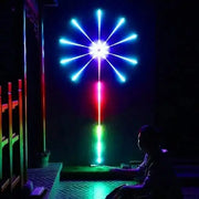 Moktan Sabai RGB Fireworks LED Strip Light Music Sync Sound Control Dream Meteor Decor Kit