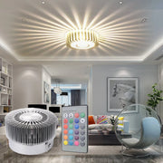 Moktan Sabai Sunflower LED Wall Lamp RGB Projection Corridor Indoor Creative Light 3W
