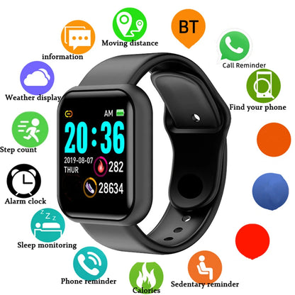 Smartwatch for Men & Women with Fitness Tracker, Messages & Heart Rate Monitor