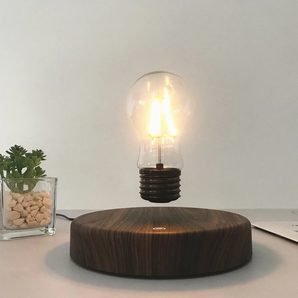 Moktan Sabai Magnetic Levitation Floating LED Bulb Lamp Desk Night Light Home Decor Gift
