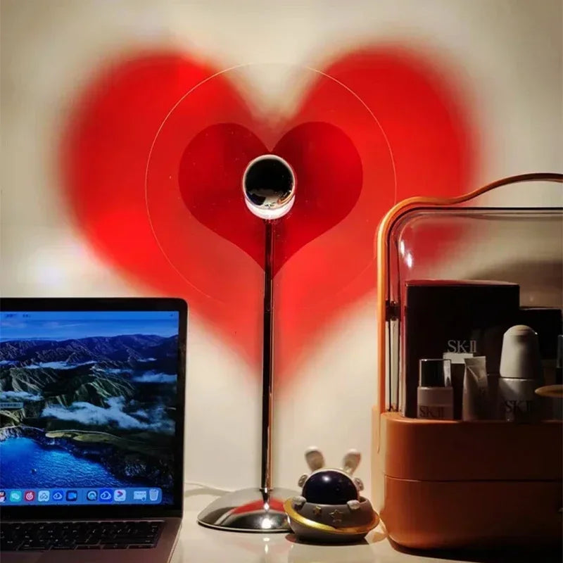 Moktan Sabai LED Table Lamp Ambient Light for Living Room Bedroom Desk Home Decor Gift
