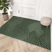 Moktan Sabai Indoor Outdoor Non Slip Door Mat Polypropylene Dirt Trapper Rug Green