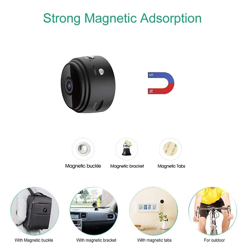 Moktan Sabai A9 HD WiFi Security Camera Smart Home Monitor Wireless Video Surveillance Cam