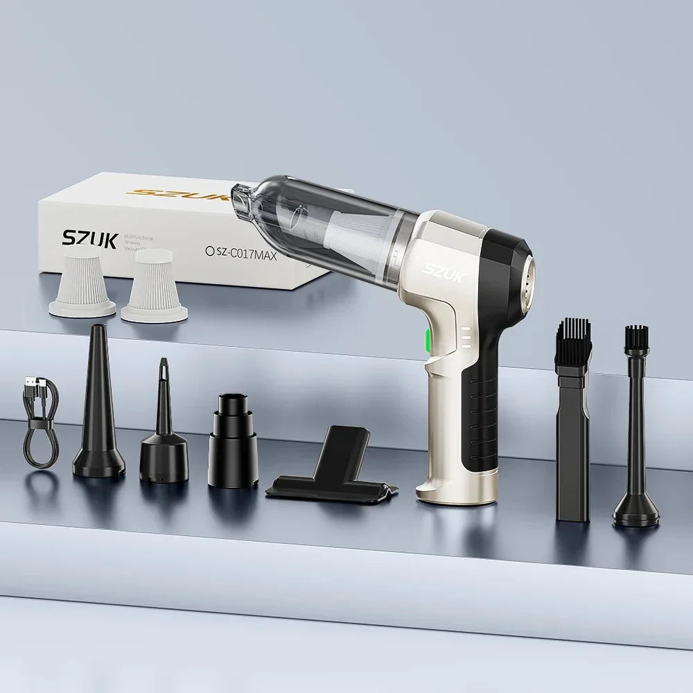 Moktan Sabai High Pressure Cordless Car Vacuum Cleaner Powerful Wireless Mini Vacuum Max 2Hapa