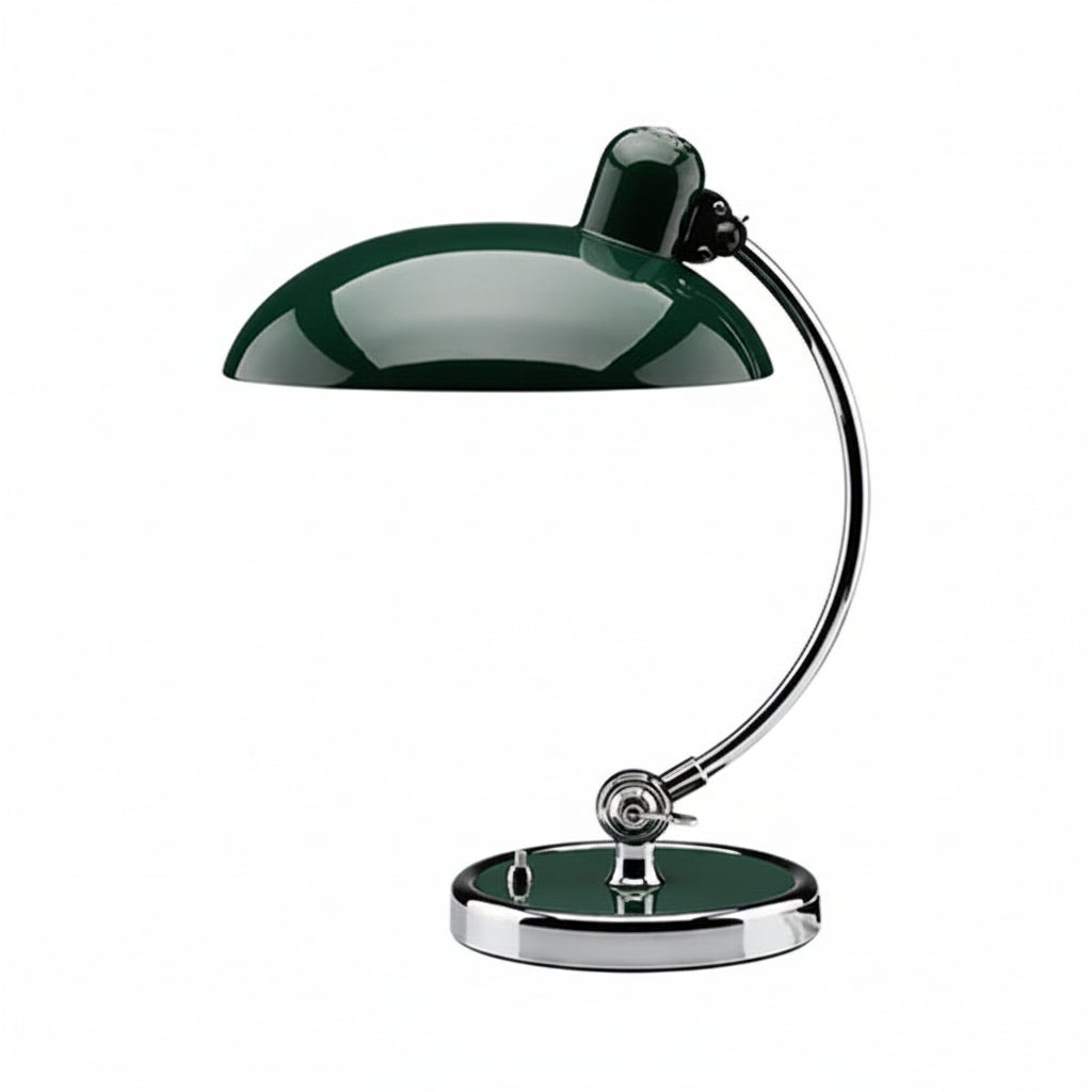 Moktan Sabai Danish Vintage Swing Arm Desk Lamp Clamp Mount Retro Art Table Light Office green