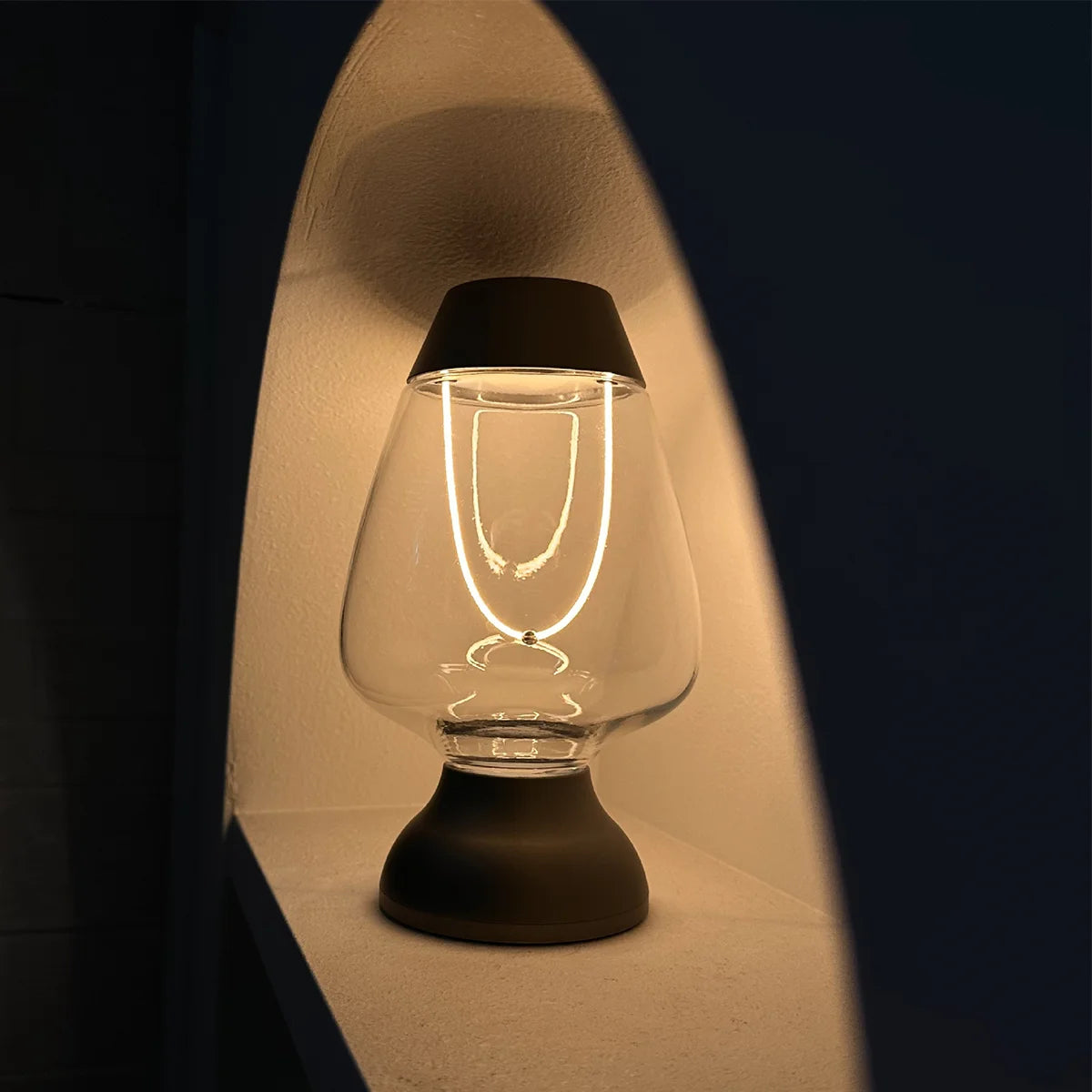 Moktan Sabai Rechargeable Dimmable LED Filament Table Lamp – Nordic Cordless Bedside Light