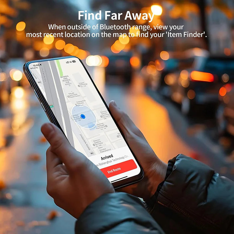 Moktan Sabai 4 Pack Bluetooth GPS Tracker Smart Tag for Luggage Backpack Find My App