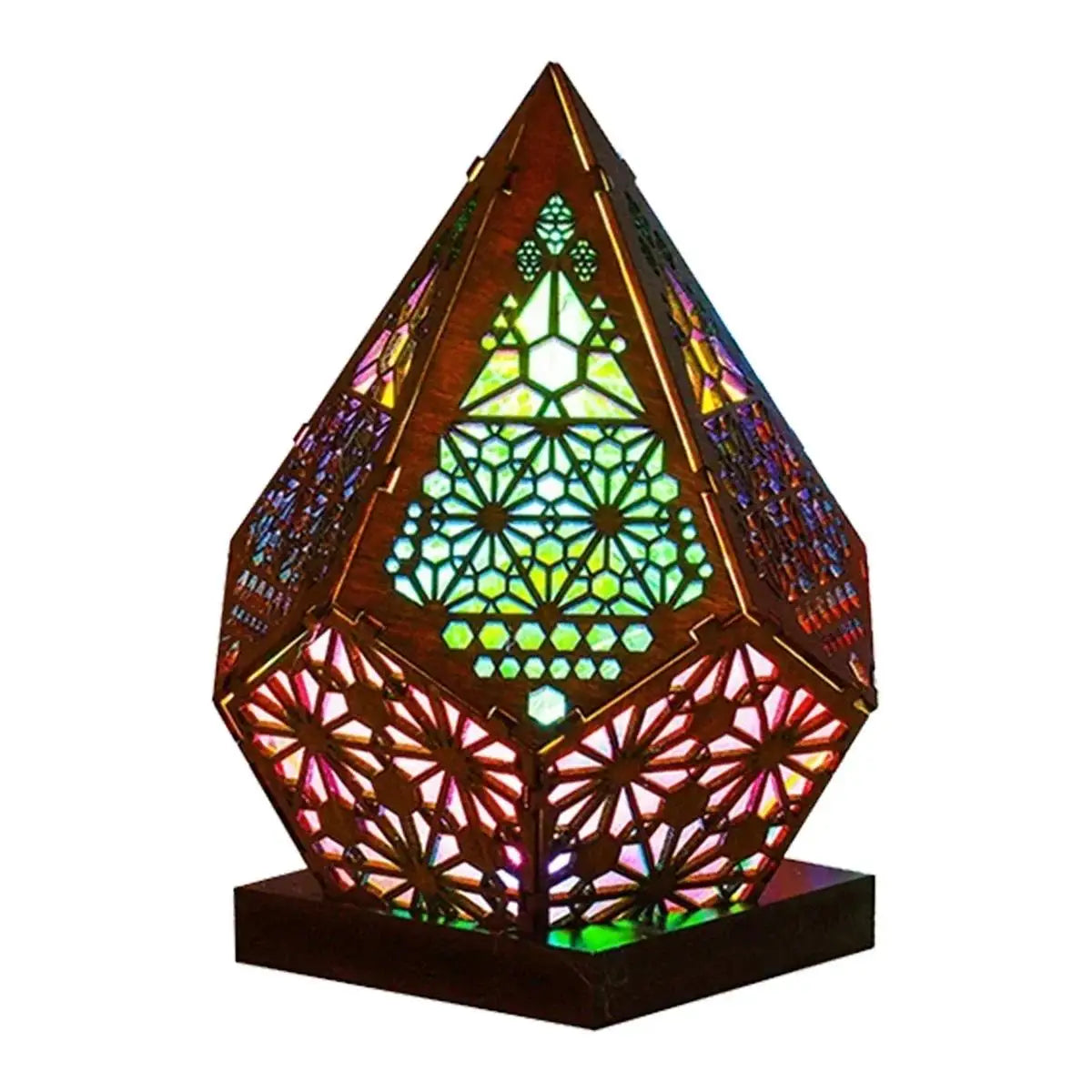 Moktan Sabai USB LED Projection Lamp Colorful 3D Table & Floor Light for Desk Night Decor