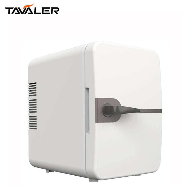 Moktan Sabai TAVALER 6L Mini Fridge Car Refrigerator USB Cooling Heating for Skincare Drinks White