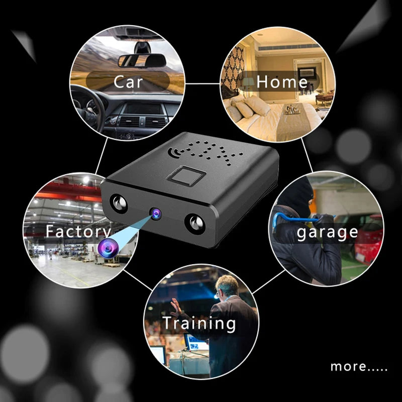 Moktan Sabai 1080P HD Mini WiFi Security Camera IR Night Vision Motion Detection Video Cam