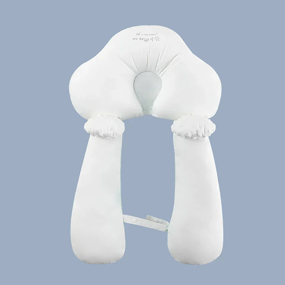 Moktan Sabai Baby Anti Flat Head Pillow Organic Cotton Infant Sleeping Support Cushion