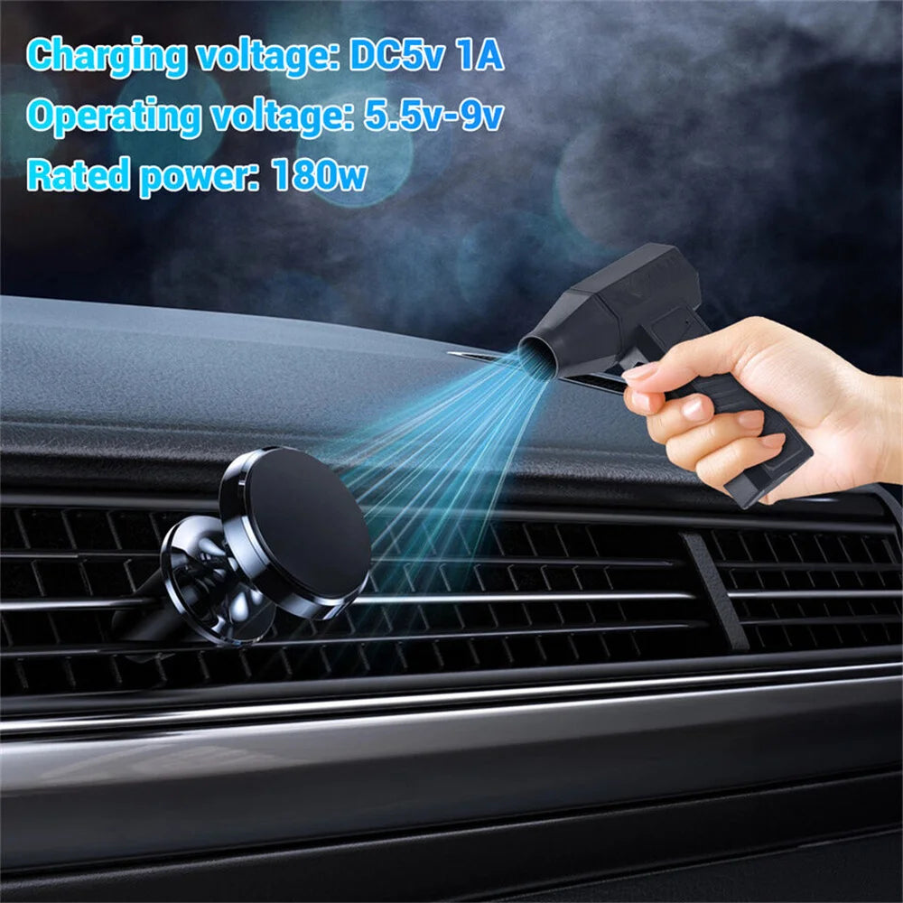 Moktan Sabai 130000RPM Electric Air Duster Cordless Compressed Air Blower Rechargeable Cleaner