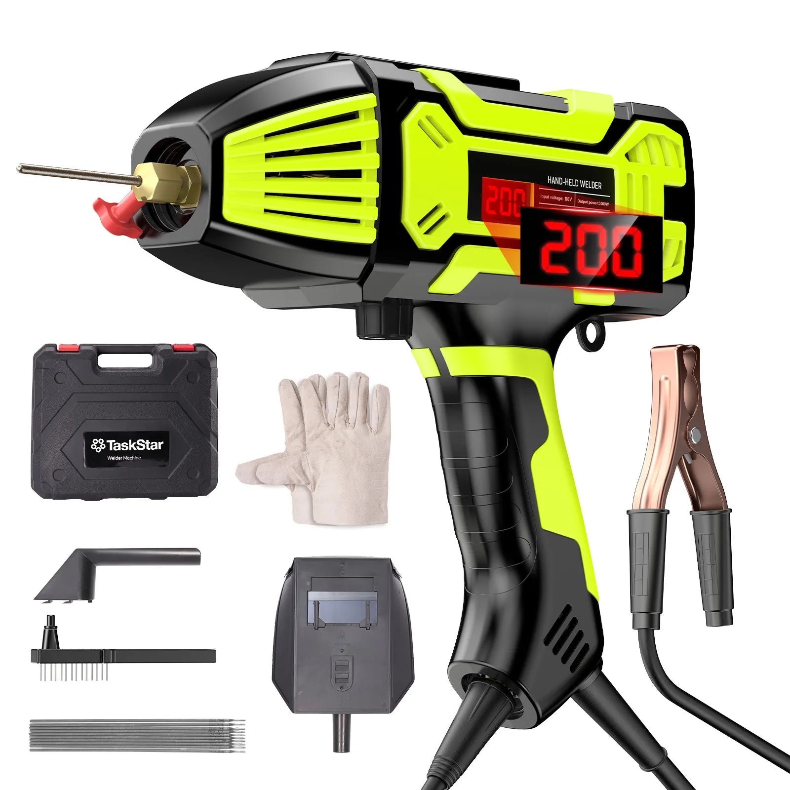 Moktan Sabai Portable 110V ARC Welder IGBT Inverter Handheld Stick Welding Machine 20-200Amp New V2