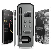 Moktan Sabai Smart Bluetooth BBQ Meat Thermometer Wireless Probe Grill Oven Alarm black