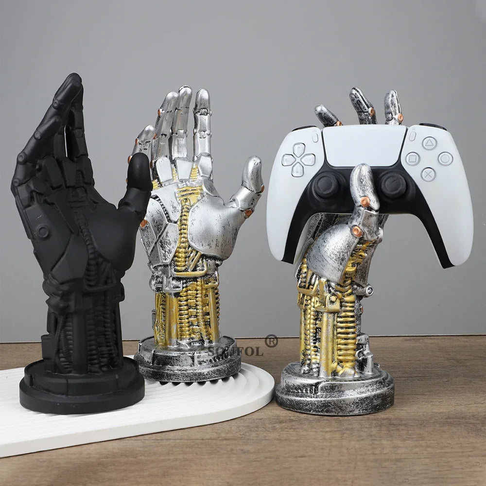 Moktan Sabai Cyberpunk Controller Stand Resin Holder for PS5 PS4 Xbox Switch Gamepad Display
