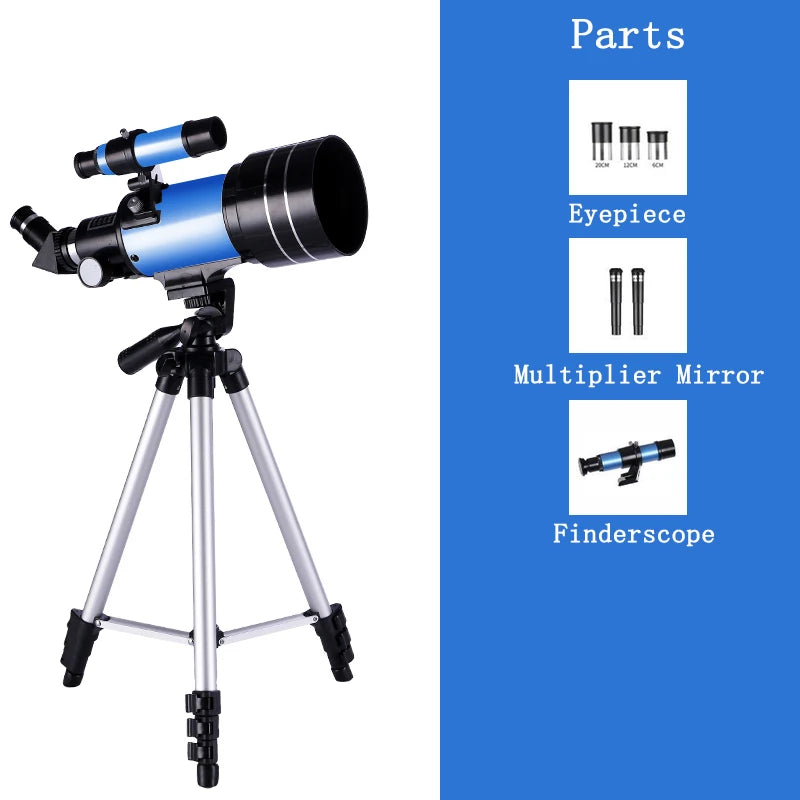 Moktan Sabai 150X HD Astronomical Telescope with Night Vision Long Range Star Moon Viewing Scope