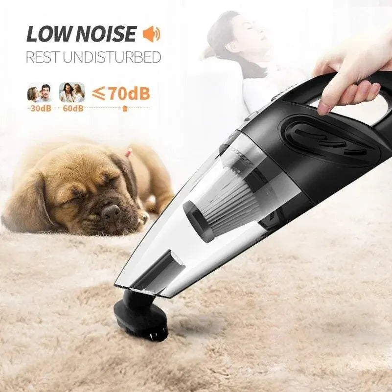 Moktan Sabai Wireless Handheld Vacuum Cleaner – Powerful Cyclone Suction for Car & Home Pet Hair