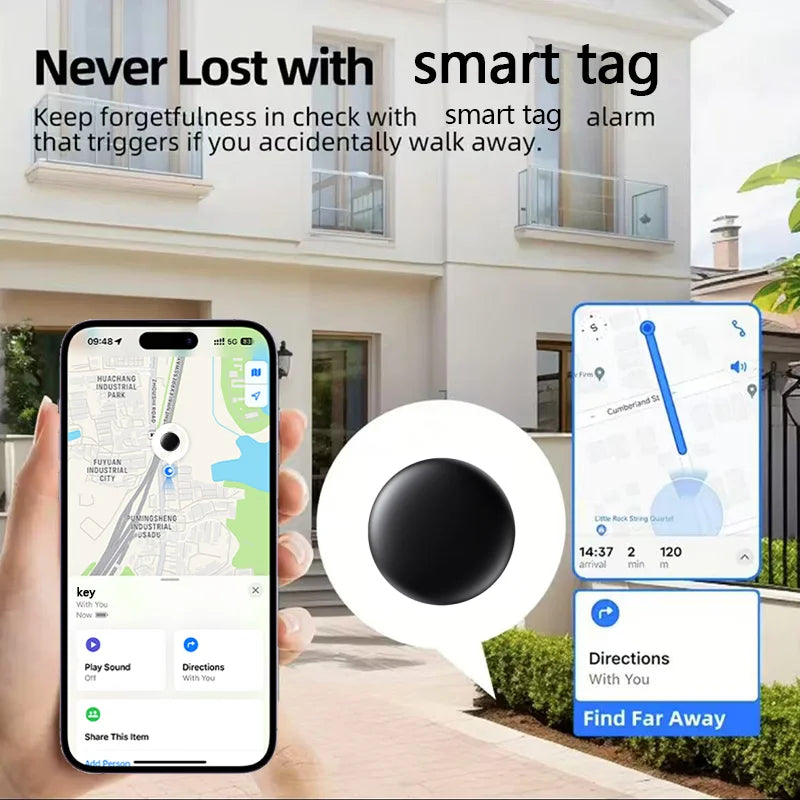 Moktan Sabai Magnetic GPS Car Tracker Vehicle Locator Anti Theft Works with Find My App