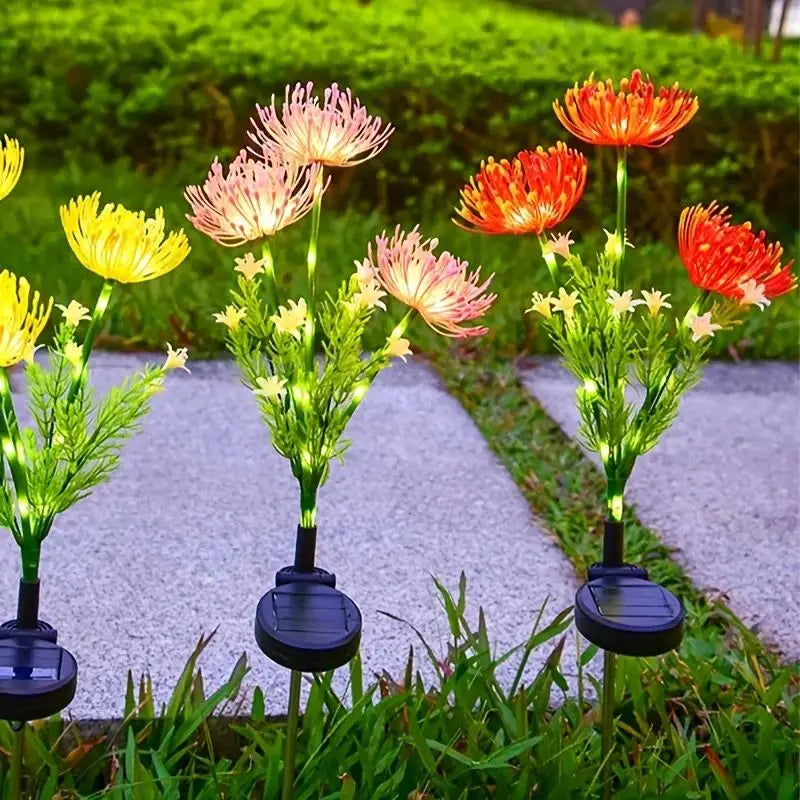 Moktan Sabai Outdoor Solar Garden Lights Flower Yard Lawn Courtyard Decoration Waterproof LED