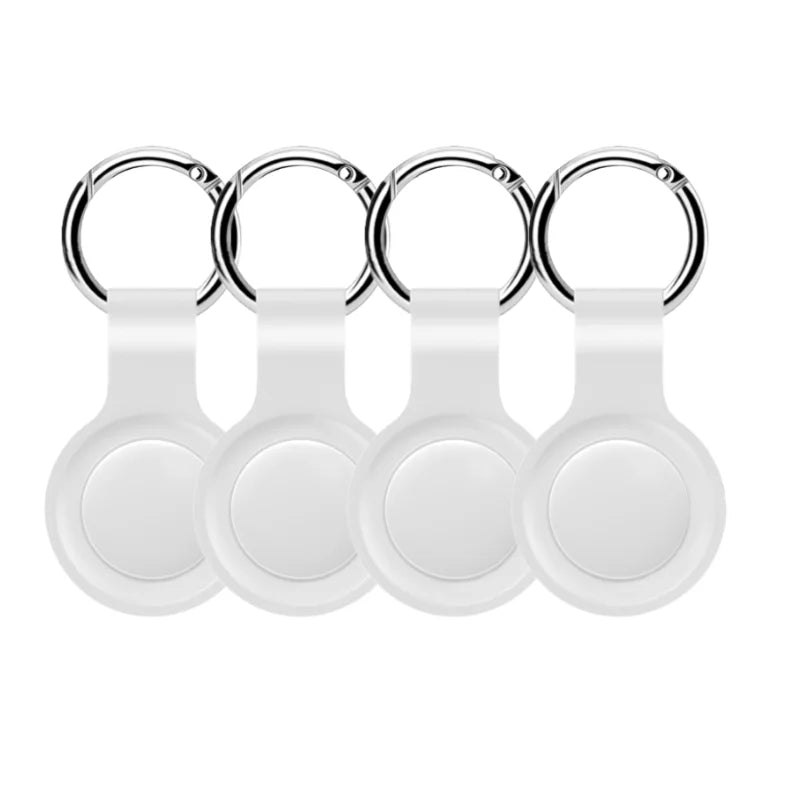 Moktan Sabai 4 Pack Bluetooth GPS Tracker Smart Tag for Luggage Backpack Find My App white-4pack