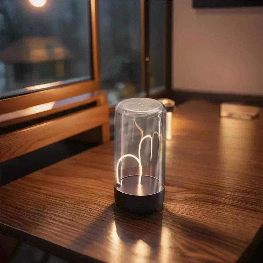 Moktan Sabai Portable Quantum Wire Ambient Light – Type-C Eye Protection LED Lamp for Bedroom