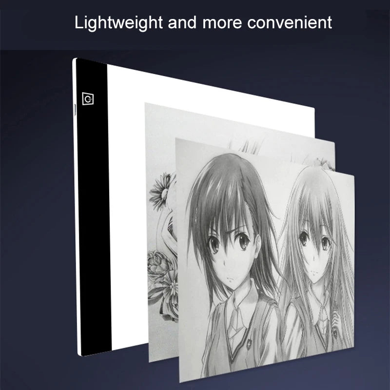 Moktan Sabai LED Drawing Copy Pad Dimmable Light Board Adjustable Art Tablet Educational Toy