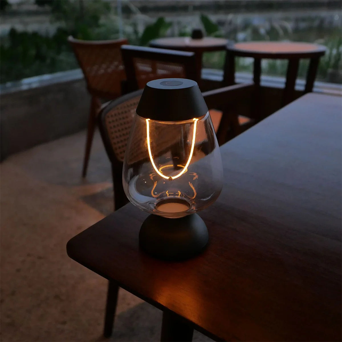 Moktan Sabai Rechargeable Dimmable LED Filament Table Lamp – Nordic Cordless Bedside Light