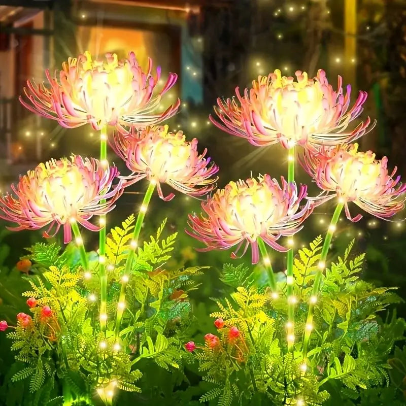 Moktan Sabai Outdoor Solar Garden Lights Flower Yard Lawn Courtyard Decoration Waterproof LED