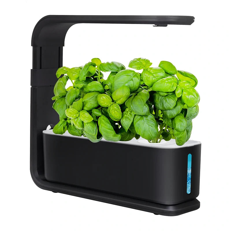 Moktan Sabai Hydroponic Growing System Indoor Garden LED Grow Light Timer Adjustable Black United States