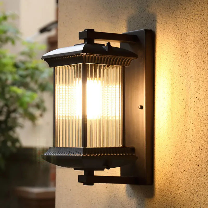 Moktan Sabai Outdoor Waterproof Metal Wall Lamp AC90-260V Exterior Porch Garden Villa Light