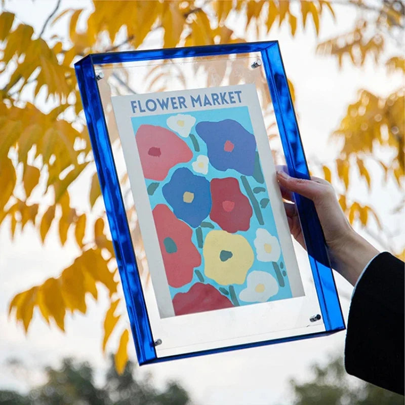 Moktan Sabai Acrylic Floating Frame | Transparent Photo Display